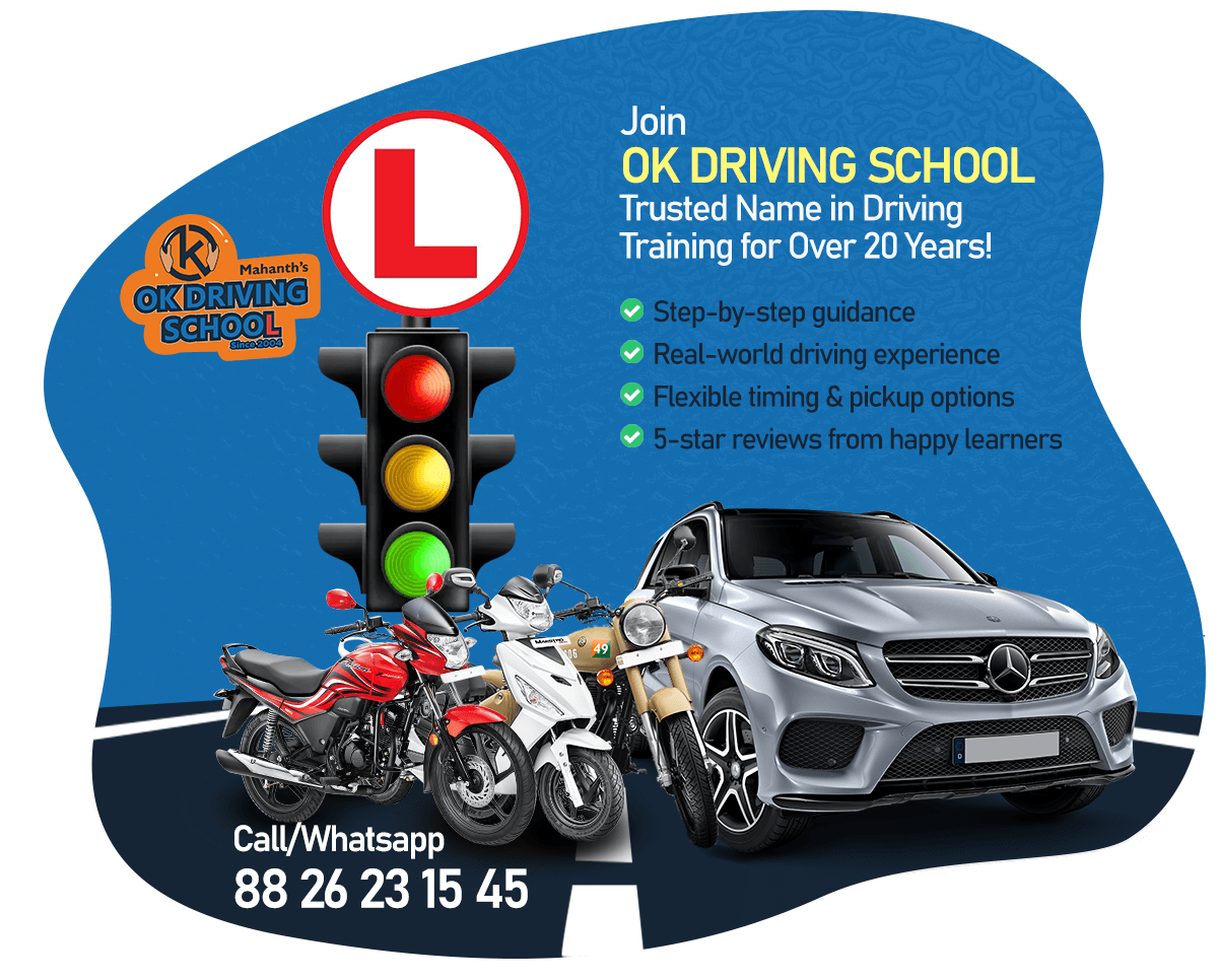 Best Car, scooter & Bike driving school near me-in kalkaji,